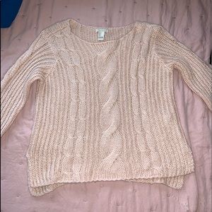 Light pink sweater